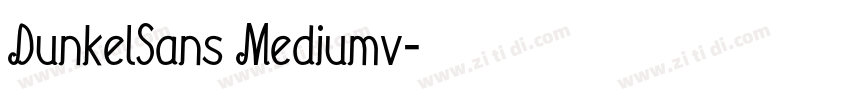 DunkelSans Mediumv字体转换
